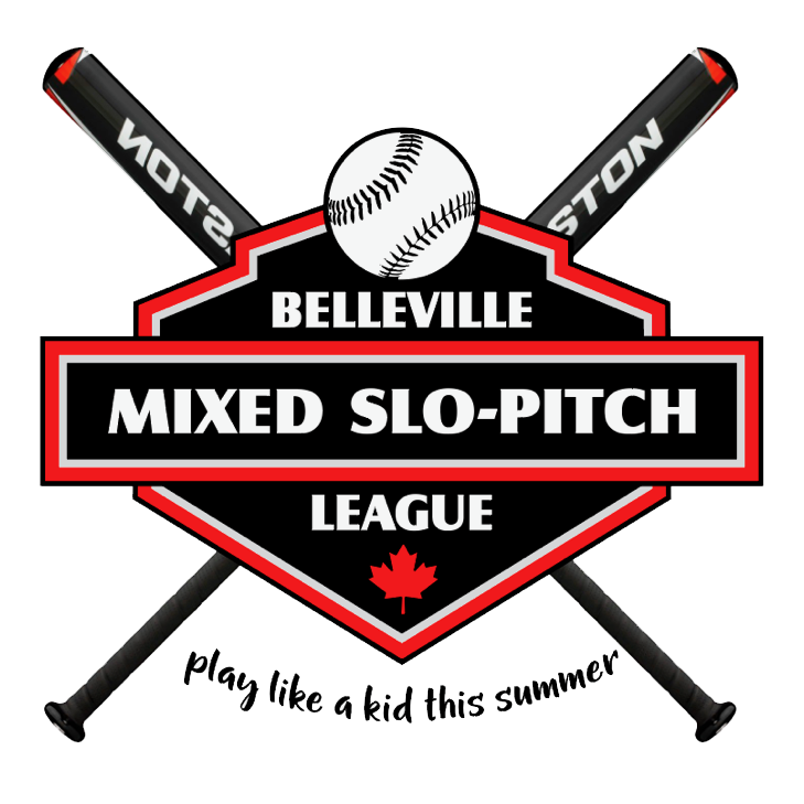 belleville mixed slo-pitch league logo